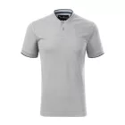 mlf_273A416 Diamond galléros póló férfi ezüstszürke XL