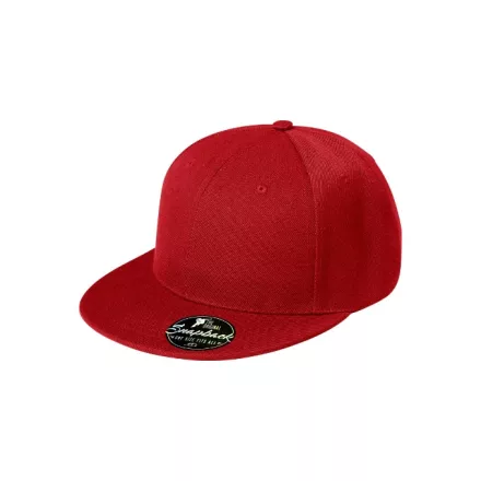 mlf_3020700 Rap 6P sapka unisex piros állitható