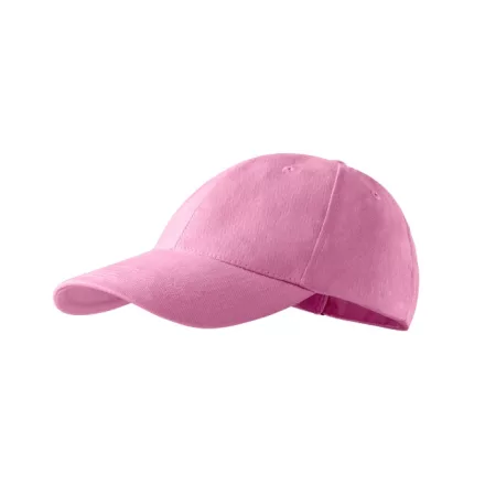 6P sapka unisex rózsaszín állitható