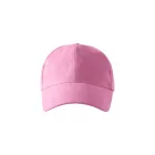 6P sapka unisex rózsaszín állitható
