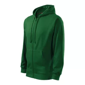 mlf_4100613 Trendy Zipper felső férfi üvegzöld S