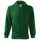 mlf_4100614 Trendy Zipper felső férfi üvegzöld M