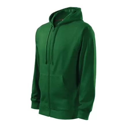 mlf_4100618 Trendy Zipper felső férfi üvegzöld 3XL
