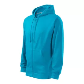 mlf_4104413 Trendy Zipper felső férfi türkiz S