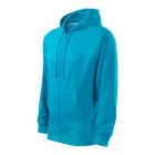 mlf_4104414 Trendy Zipper felső férfi türkiz M