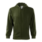 Trendy Zipper felső férfi military 3XL
