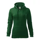 mlf_4110613 Trendy Zipper felső női üvegzöld S