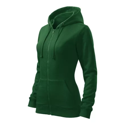 mlf_4110616 Trendy Zipper felső női üvegzöld XL