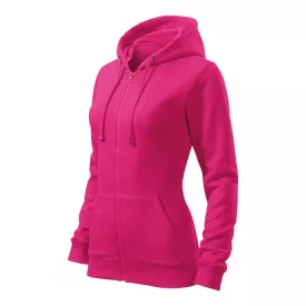 mlf_4114012 Trendy Zipper felső női bíborszín XS