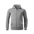 mlf_4121211 Trendy Zipper felső gyerek sötétszürke melírozott 146 cm/10 éves