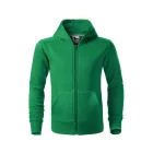 Trendy Zipper felső gyerek fűzöld 134 cm/8 éves