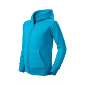   mlf_4124409 Trendy Zipper felső gyerek türkiz 122 cm/6 éves