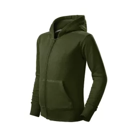Trendy Zipper felső gyerek military 158 cm/12 éves