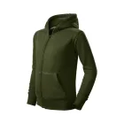 Trendy Zipper felső gyerek military 122 cm/6 éves