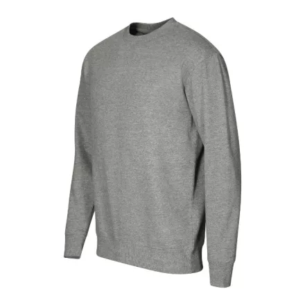 Crew felső unisex sötétszürke melírozott S