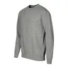 Crew felső unisex sötétszürke melírozott 2XL