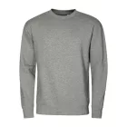 Crew felső unisex sötétszürke melírozott 5XL