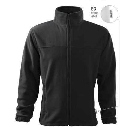mlf_501EG13 Jacket polár férfi ébenszürke 94 (brand label) S