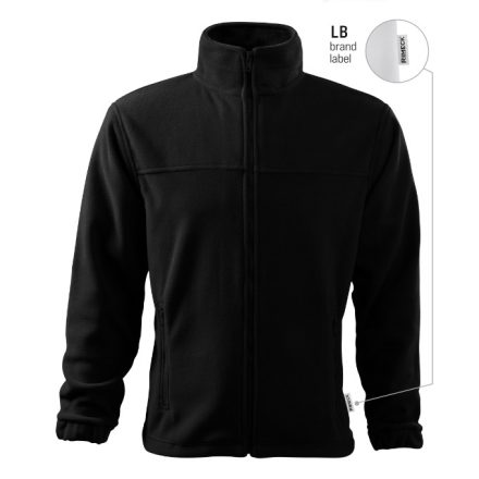 mlf_501LB13 Jacket polár férfi fekete 01 (brand label) S