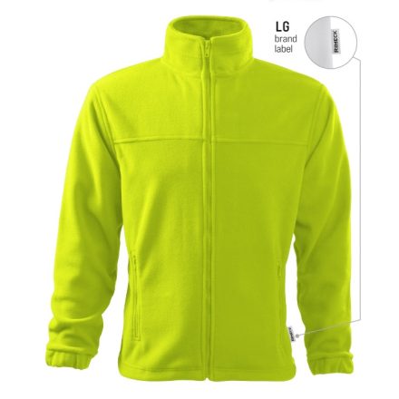 mlf_501LG13 Jacket polár férfi lime 62 (brand label) S