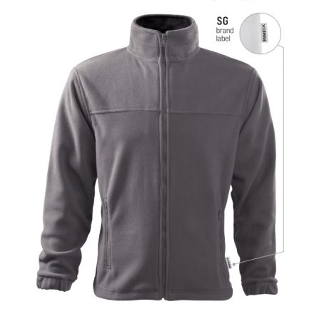 mlf_501SG13 Jacket polár férfi acélszürke 36 (brand label) S