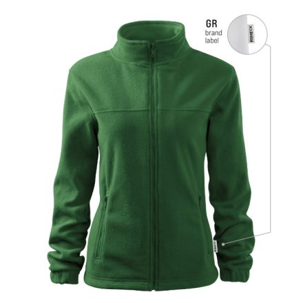 mlf_504GR12 Jacket polár női üvegzöld 06 (brand label) XS