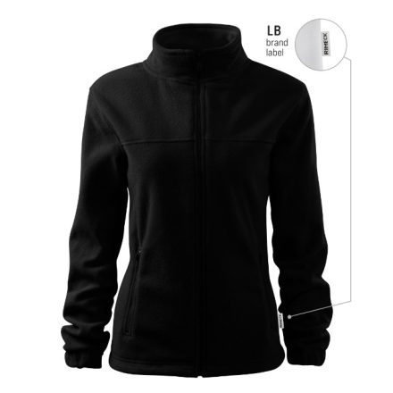 mlf_504LB12 Jacket polár női fekete 01 (brand label) XS
