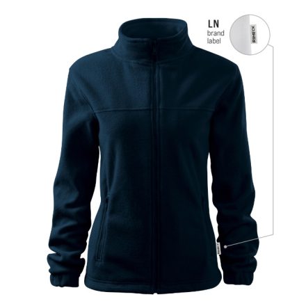 mlf_504LN12 Jacket polár női tengerészkék 02 (brand label) XS