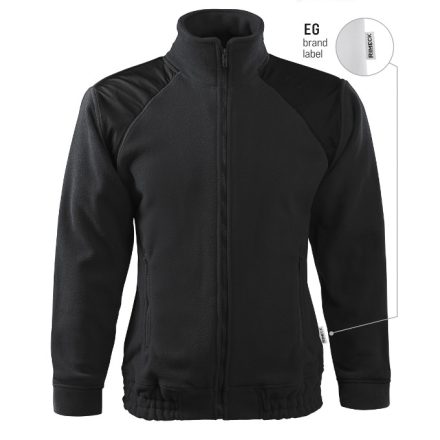 mlf_506EG13 Jacket Hi-Q polár unisex ébenszürke 94 (brand label) S