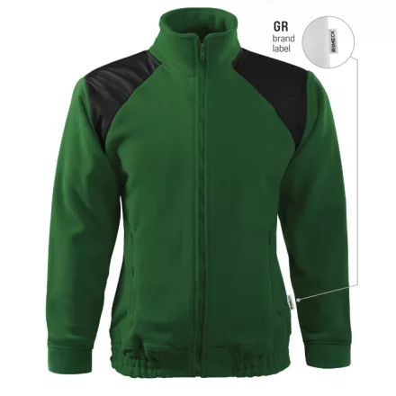 mlf_506GR18 Jacket Hi-Q polár unisex üvegzöld 06 (brand label) 3XL