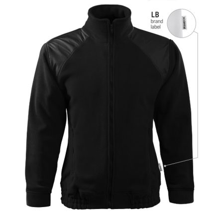 mlf_506LB13 Jacket Hi-Q polár unisex fekete 01 (brand label) S