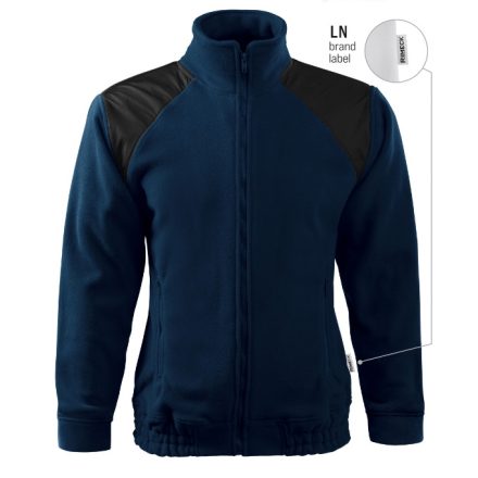mlf_506LN13 Jacket Hi-Q polár unisex tengerészkék 02 (brand label) S