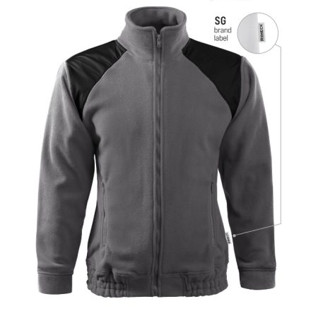 mlf_506SG13 Jacket Hi-Q polár unisex acélszürke 36 (brand label) S