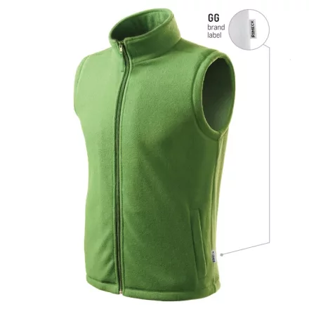 mlf_518GG12 Next polár mellény unisex borsózöld 39 (brand label) XS