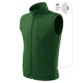   mlf_518GR12 Next polár mellény unisex üvegzöld 06 (brand label) XS