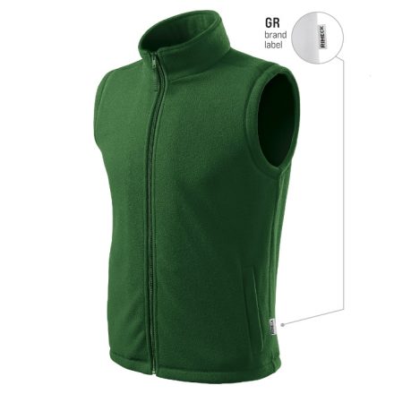 mlf_518GR12 Next polár mellény unisex üvegzöld 06 (brand label) XS