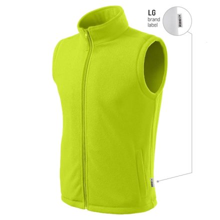 mlf_518LG12 Next polár mellény unisex lime 62 (brand label) XS