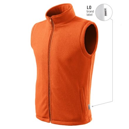 mlf_518LO12 Next polár mellény unisex narancssárga 11 (brand label) XS