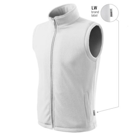 mlf_518LW12 Next polár mellény unisex fehér 00 (brand label) XS