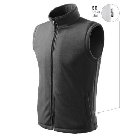mlf_518SG12 Next polár mellény unisex acélszürke 36 (brand label) XS