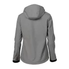 mlf_5211217 Performance softshell kabát női sötétszürke melírozott 2XL