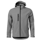 Performance softshell kabát férfi sötétszürke melírozott S