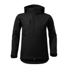 mlf_5350107 Performance softshell kabát gyerek fekete 158 cm/12 éves