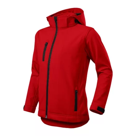 mlf_5350707 Performance softshell kabát gyerek piros 158 cm/12 éves