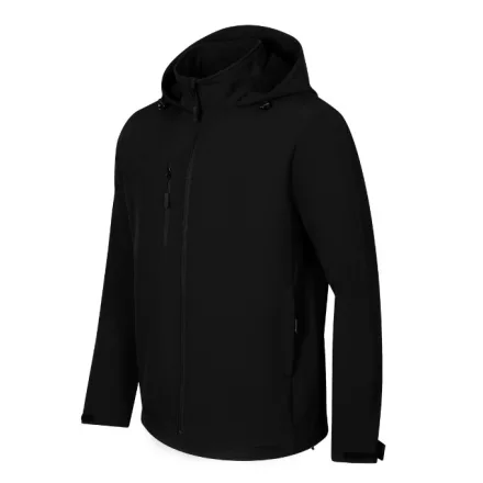 Trail softshell kabát férfi fekete S
