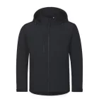 Trail softshell kabát férfi ébenszürke 3XL