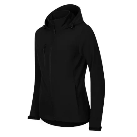 Trail softshell kabát női fekete 2XL