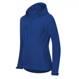 Trail softshell kabát női királykék XS