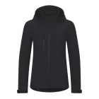 Trail softshell kabát női ébenszürke XS