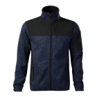mlf_5508416 Casual softshell kabát férfi kötött melanzs kék XL